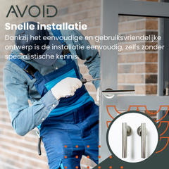 AVOID® - Deurklink RVS - Avoid