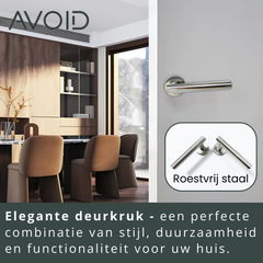 AVOID® - Deurklink RVS - Avoid
