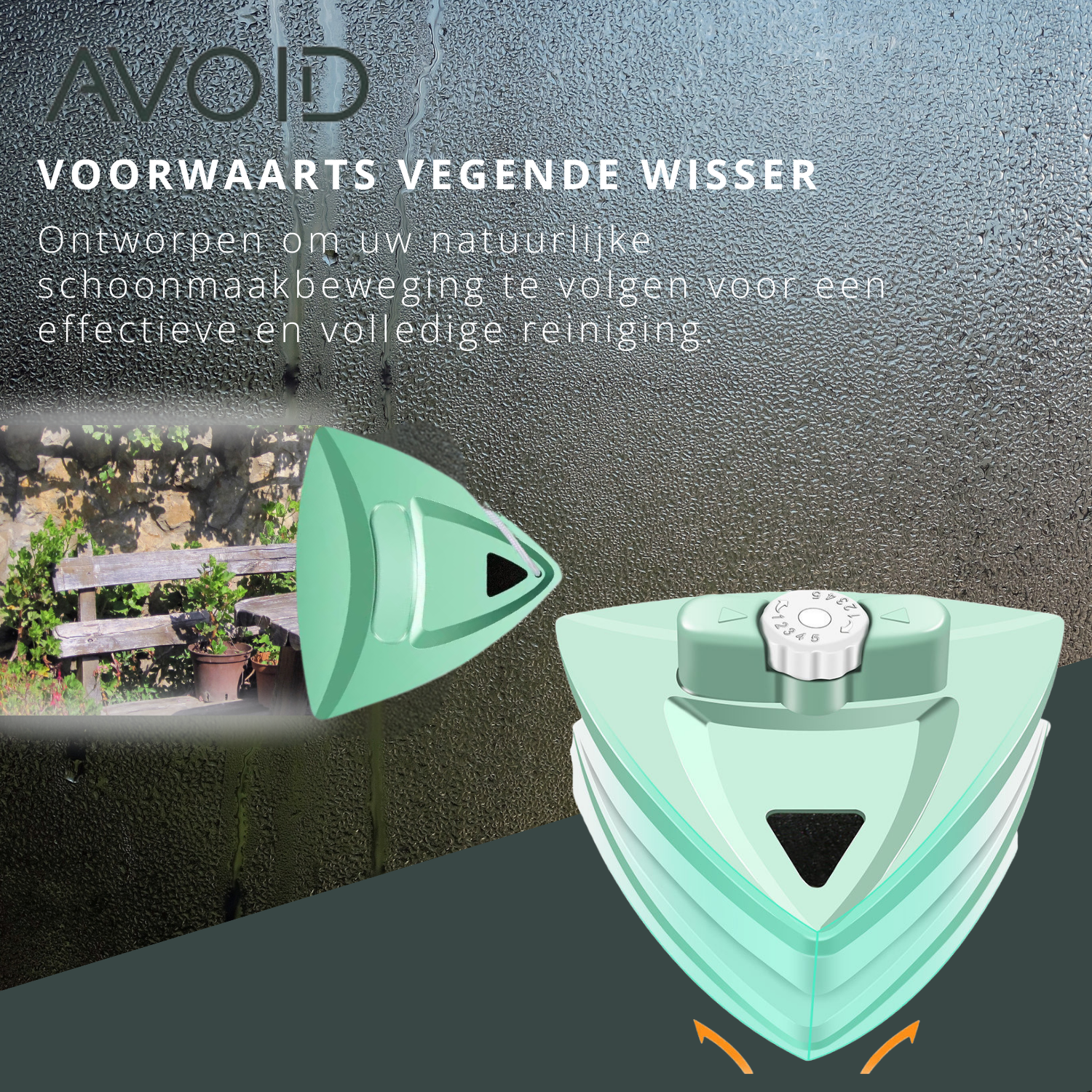 AVOID® - Magnetische Raamwasser - 30MM - Avoid