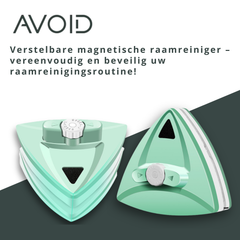 AVOID® - Magnetische Raamwasser - 30MM - Avoid