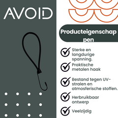 AVOID® - Spanelastiek - Verkrijgbaar in 2 Aantallen - Avoid