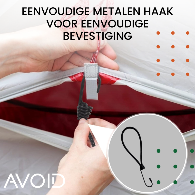AVOID® - Spanelastiek - Verkrijgbaar in 2 Aantallen - Avoid