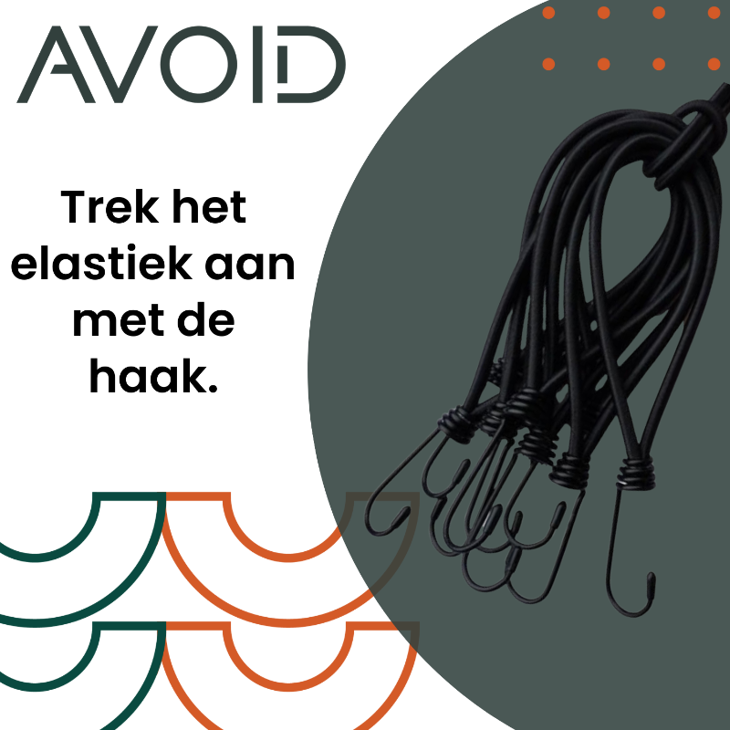 AVOID® - Spanelastiek - Verkrijgbaar in 2 Aantallen - Avoid