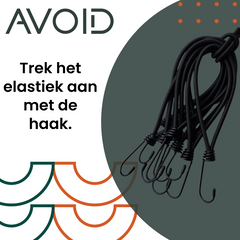 AVOID® - Spanelastiek - Verkrijgbaar in 2 Aantallen - Avoid
