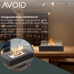 AVOID® - Tafelhaard Zwart - Avoid