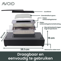 AVOID® - Tafelhaard Zwart - Avoid