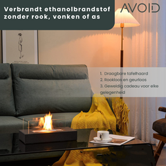 AVOID® - Tafelhaard Zwart - Avoid