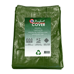 Perfect Cover® Afdekzeil - 12x15m - Strong - Verkrijgbaar in 5 Kleuren - Avoid