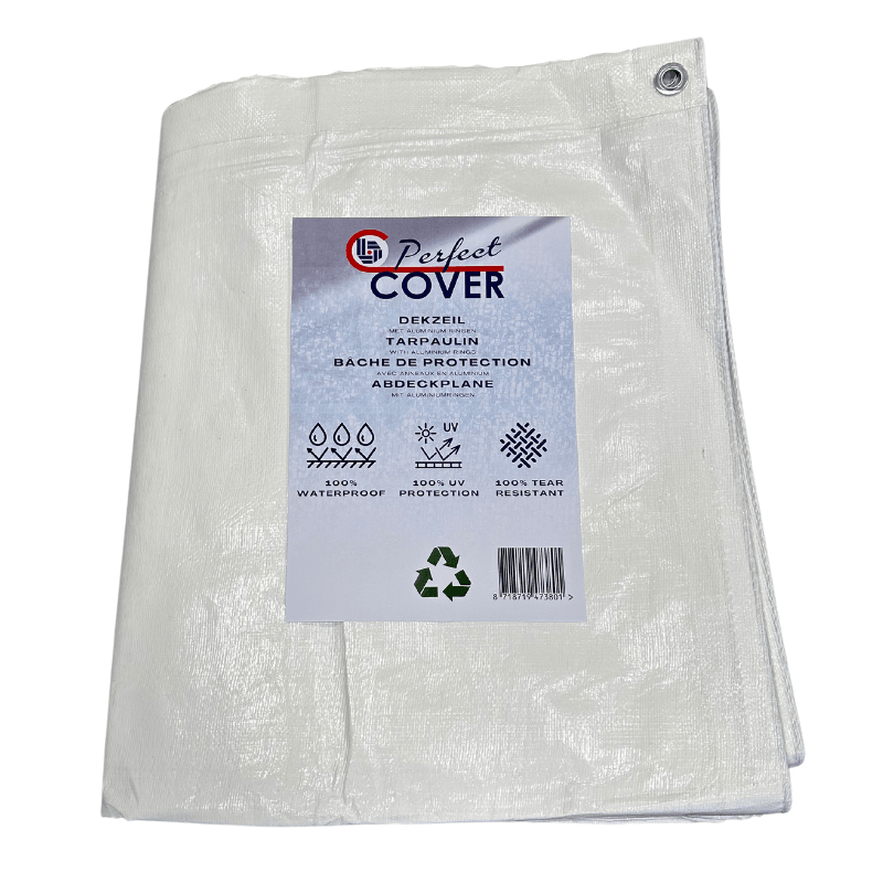 Perfect Cover® Afdekzeil - 12x15m - Strong - Verkrijgbaar in 5 Kleuren - Avoid