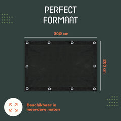 Perfect Cover® Afdekzeil - 2x3m - Strong - Verkrijgbaar in 5 Kleuren - Avoid