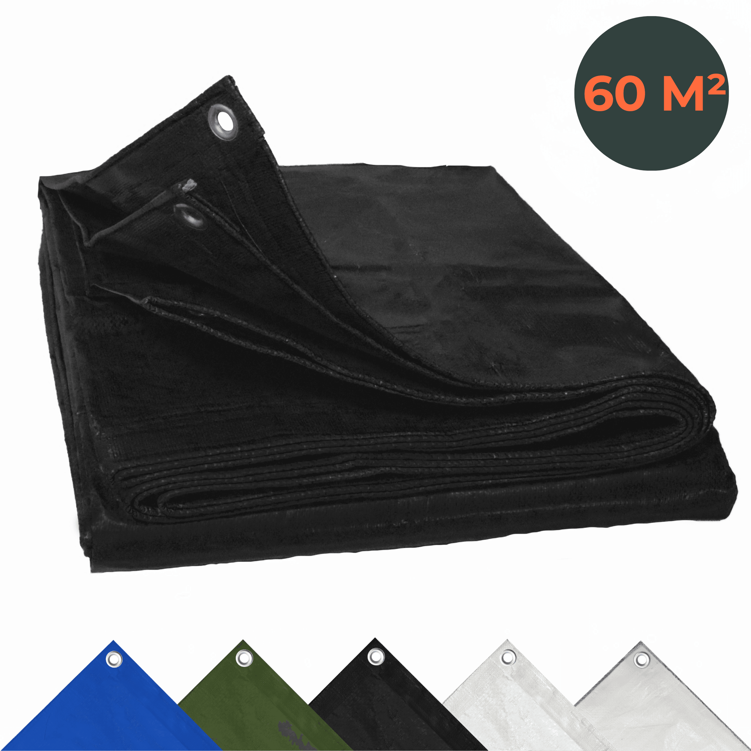 Perfect Cover® Afdekzeil - 6x10m - Strong - Verkrijgbaar in 5 Kleuren - Avoid